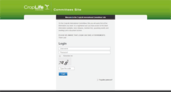 Desktop Screenshot of committees.croplife.org