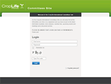Tablet Screenshot of committees.croplife.org
